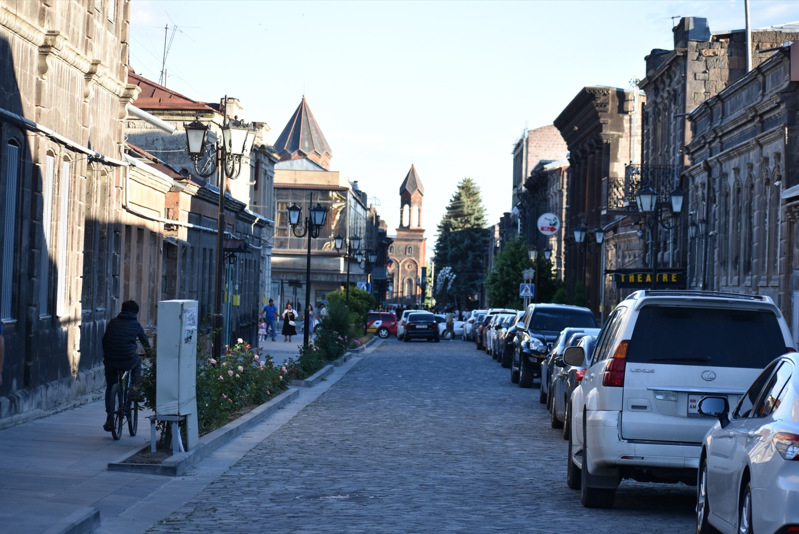 Heading to the center of Gyumri