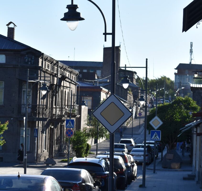 Cityscape of Gyumri