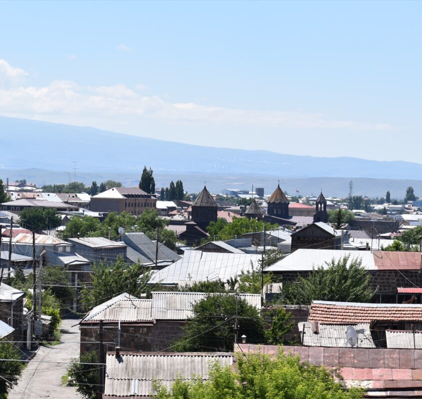 Old Gyumri panorama