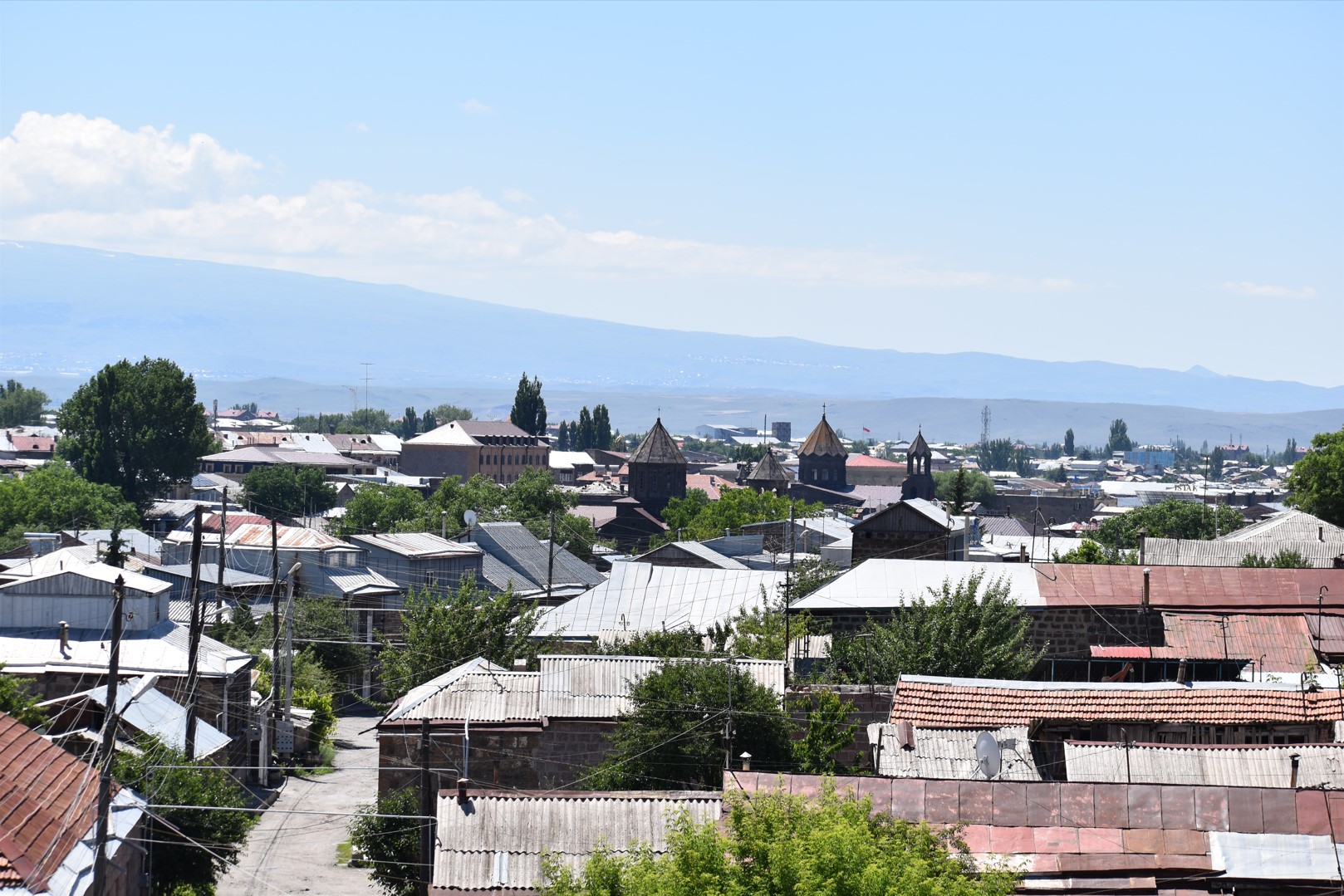 Old Gyumri panorama
